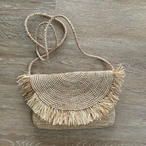 MAR Y SOL Tanya Raffia Crossbody